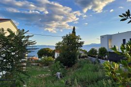 Kantrida, građevinsko zemljište 1100 m2 s otvorenim pogledom na more, Rijeka, Zemljište