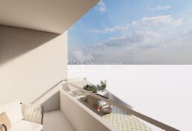 Marina/Stan sa krovnom terasom i pogledom S5 B, Marina, Appartamento