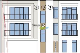 Istra, Pula, Valdebek, stan 53,79m2 drugi kat, dvije spavaće sobe, NOVO!!, #prodaja, Pula, Appartement