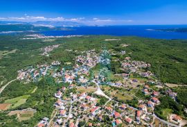 Otok Krk, grad Krk, okolica, teren 1163m2, građevinska dozvola, prodaja, Krk, Zemljište