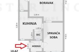 STAN, PRODAJA, ZAGREB, PANTOVČAK, 71 m2, 2-soban, Gornji Grad - Medveščak, Appartment
