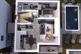 Medulin, moderna samostojeća kuća  oznake S1 , NKP 120 m2 u blizini mora na okućnici 150 m2, Medulin, بيت