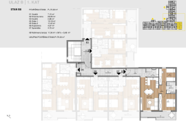 Labin, stan u novogradnji 79,00 m2 (b8), Labin, Appartement