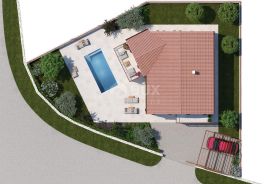 ISTRA,VIŠNJAN-Prekrasna kuća sa bazenom nedaleko od Visnjana, Višnjan, Maison
