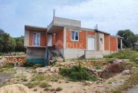 OTOK PAG, LUN - samostojeća kuća u izgradnji na odličnoj lokaciji, Novalja, بيت