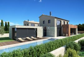ISTRA, BALE - Unikatna dizajnerska vila koja spaja istarsku tradiciju s modernim dizajnom, Bale, Дом