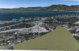 RIJEKA, PODMIRVICE, RUJEVICA, PEHLIN- građevinsko zemljište 5340m2 s pogledom na more za halu / poslovnu zgradu, Rijeka, Zemljište