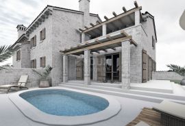 ISTRA-BALE- Autohtona istarska kuća s projektom vile, Bale, Famiglia