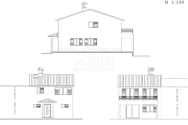 ISTRA, LABIN - Kamena kuća s idejnim projektom obnove, Labin, Maison