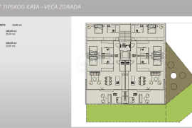 RABAC - građevinski teren 6500 m2 za gradnju 5 luksuznih vila od 6 stanova-apartmana, Labin, Tierra