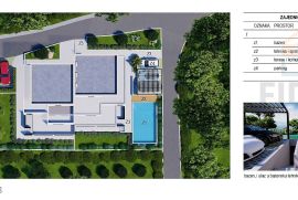 Projekt vile s bazenom (3 apartmana) - Milna (otok Brač), Milna, Zemljište