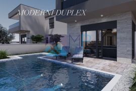 Medulin, moderna dvojna vila sa bazenom i garažom, Medulin, بيت