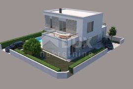 OTOK VIR -  Moderna vila sa bazenom 100m od mora, Vir, House