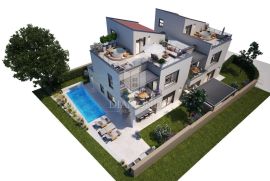 Novigrad, nova kuća sa bazenom i pogledom na more, Novigrad, Maison