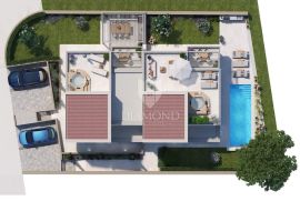 Novigrad, nova kuća sa bazenom i pogledom na more, Novigrad, Maison
