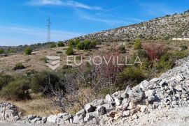 Trogir, Seget, građevinsko zemljište s pogledom, 740 m2, Seget, Arazi