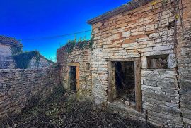 Središnja Istra, Žminj, kamena kuća za renovaciju sa pomoćnim objektima, Žminj, Kuća