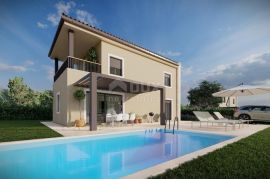 ISTRA, BADERNA (okolica) - Moderna samostojeća kuća sa bazenom, Tinjan, Casa