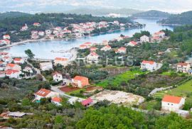 Korčula, Lumbarda – atraktivno građevinsko zemljište s pogledom na more, 950 m2, Lumbarda, Terreno
