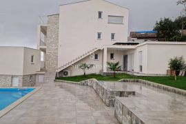 BREGI, 3SB+DB stan s terasom i pogledom na more, vanjskim bazenom i parkingom, Matulji, Daire