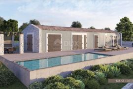 ISTRA, OPRTALJ - idealno građevinsko zemljište za mediteransku vilu s bazenom u srcu Istre, Oprtalj, Zemljište