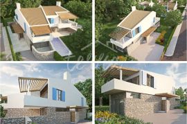 Labin, okolica, projekt Villa sa započetom gradnjom, Labin, House