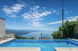 OPATIJA, BREGI - samostojeća ekskluzivna villa s bazenom - novogradnja s panoramskim pogledom na more!!! PRILIKA!!!, Opatija, Casa