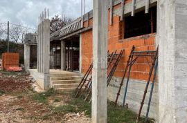 ISTRA, ROVINJ, okolica- Kuća u izgradnji!, Kanfanar, Casa