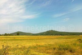 ŠIROKA KULA ( Gospić ) građevinsko i poljoprivredno zemljište, Gospić - Okolica, أرض