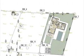 Istra, Žminj - građevinsko zemljište 750 m2 s projektom, Žminj, Terreno
