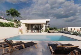 ISTRA, BRTONIGLA - Moderna kuća sa bazenom u izgradnji sa predivnim pogledom, Brtonigla, Casa