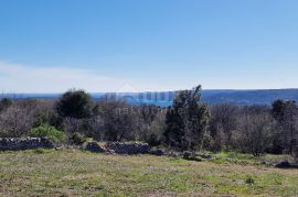 ISTRA, RABAC - Građevinsko zemljište s lijepim pogledom na more, Labin, Tierra