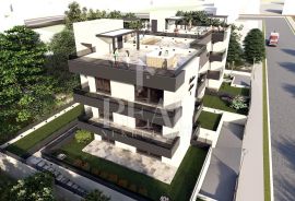 Novogradnja Kaštel Gomilica stan 2S+DB 64,09 m2 + krovna terasa 62,38 m2, Kaštela, Appartment