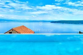 MOŠĆENICE, luksuzna vila s fantastičnim pogledom na more, Mošćenička Draga, House