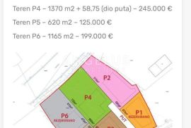 Zadar - 6 parcela, građevinsko zemljište 6.000 m2, Zadar, Zemljište