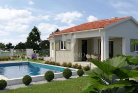 Istra, Labin, nova kuća za odmor sa bazenom, Labin, Casa