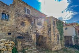 Buzet okolica, istarska kuća za adaptaciju sa zemljištima u blizini, Buzet, Famiglia