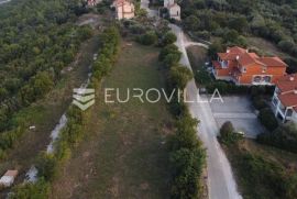 Istra, Labin, građevinsko zemljište sa pogledom na more NKP 926 m2, Labin, Land