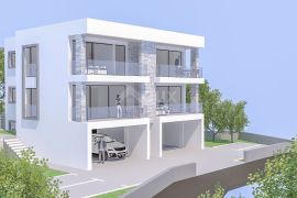 OPATIJA, IKA - zemljište s građevinskom dozvolom u M3 zoni, za zgradu s garažom, terasama i pogledom na more, Opatija - Okolica, Arazi