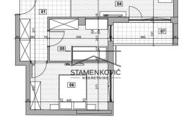 Dvoiposoban stan u novogradnji! Siri centar! ID#5282, Novi Sad - grad, Appartamento