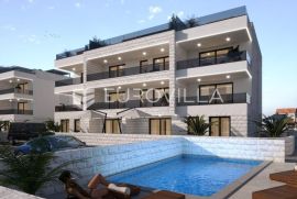 Zadar, Privlaka, NOVOGRADNJA luksuzan dvosoban stan NKP 61,73 m2 s vrtom, Privlaka, Apartamento