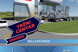 TRŽNI CENTAR BELAMIONIX - JELAH - 8500m2, Doboj Jug, Immobili commerciali