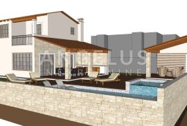 Istra, Galižana - kuća u izgradnji 202 m2, 3 spavaće sobe i bazen, Vodnjan, House