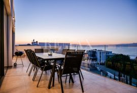 KRK, MALINSKA - Luksuzni penthouse s pogledom na more, Malinska-Dubašnica, Kвартира