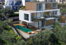 Čiovo - luksuzna moderna vila sa otvorenim pogledom na more, Okrug, Kuća
