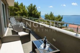Trogir, Čiovo - luksuzna kuća sa pogledom na more i bazenom - južna strana, Okrug, Maison