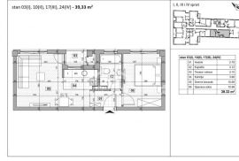 Lux novogradnja, Inđija, centar, sa PDV-om ID#1164, Inđija, Διαμέρισμα