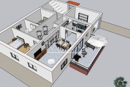 Vodice-kuća s 4 apartmana i garažom, 400m od centra Vodica, Vodice, بيت