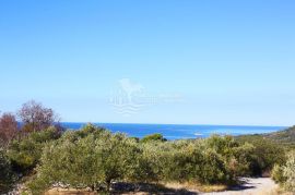Građevinsko zemljište s pogledom na more blizu Primostena, Primošten, Γη