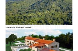 Istra, Zemljište sa investicijskim projektom, prodaja 110.000 m2, Lupoglav, Tierra